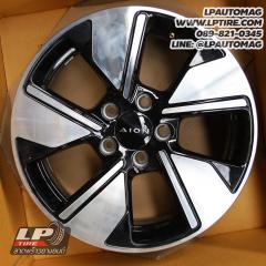 ล้อแม็กป้ายแดง AION V 16นิ้ว สีดำหน้าเงา