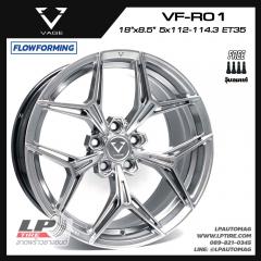 ล้อแม็ก VAGE Wheels รุ่น VFR01 FlowForming 18นิ้ว สีDIAMOND BLACK