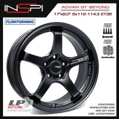 ล้อแม็ก INSPI รุ่น ADVAN GT BEYOND FlowForming 17นิ้ว สีดำด้าน