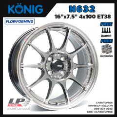 ล้อแท้ KONIG รุ่น N632 FlowForming 16นิ้ว สีHYPER CARBON