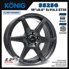 ล้อแม็กแท้ KONIG รุ่น SS25G FlowForming 18นิ้ว สีเทาเงา