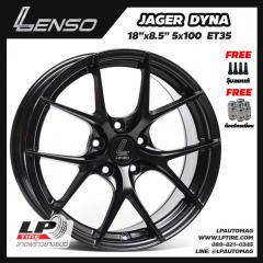 ล้อแม็ก LENSO JAGER DYNA (JAD) 18นิ้ว สีดำด้าน