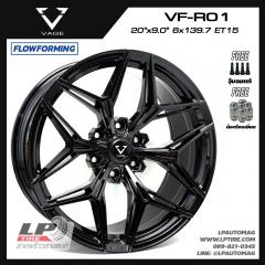 ล้อแม็ก VAGE Wheels รุ่น VFR01 SUV FlowForming 20นิ้ว สีBLACK