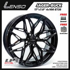 ล้อแม็ก LENSO JAGER BUCK 17นิ้ว สีBLACK