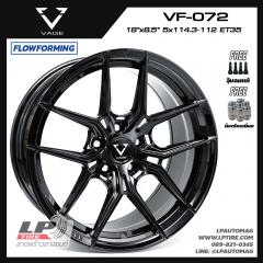ล้อแม็ก VAGE Wheels รุ่น VF072 FlowForming 8.6kg 18นิ้ว สีBLACK