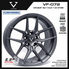 ล้อแม็ก VAGE Wheels รุ่น VF072 FlowForming 8.6kg 18นิ้ว สีMYTH GREY FLAT