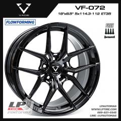 ล้อแม็ก VAGE Wheels รุ่น VF072 FlowForming 8.6kg 18นิ้ว สีBLACK