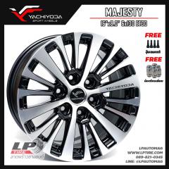 ล้อแม็ก YACHIYODA MAJESTY 16นิ้ว สีดำหน้าเงา