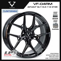 ล้อแม็ก VAGE Wheels รุ่น VF04RM FlowForming 20นิ้ว สีBLACK
