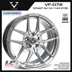 ล้อแม็ก VAGE Wheels รุ่น VF072 FlowForming 8.6kg 18นิ้ว สีDIAMOND BLACK