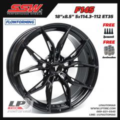 ล้อแม็ก FLOTEC F145 BY SSW FlowForming 18นิ้ว สีBLACK