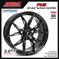ล้อแม็ก FLOTEC F145 BY SSW FlowForming 18นิ้ว สีBLACK