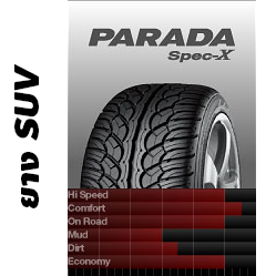 ยาง Yokohama PARADA PA03 Spec-X